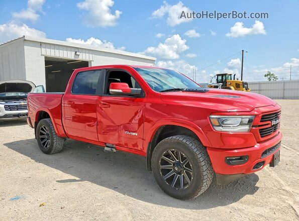 1C6SRFJT7KN874675 2019 RAM 1500 Red Delantero derecho
