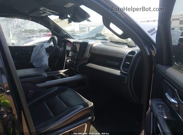 1C6SRFJT7MN653340 2021 RAM 1500 Black Front interior view