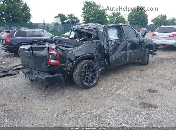 1C6SRFJT8MN508663 2021 RAM 1500 Black უკანა მარჯვენა