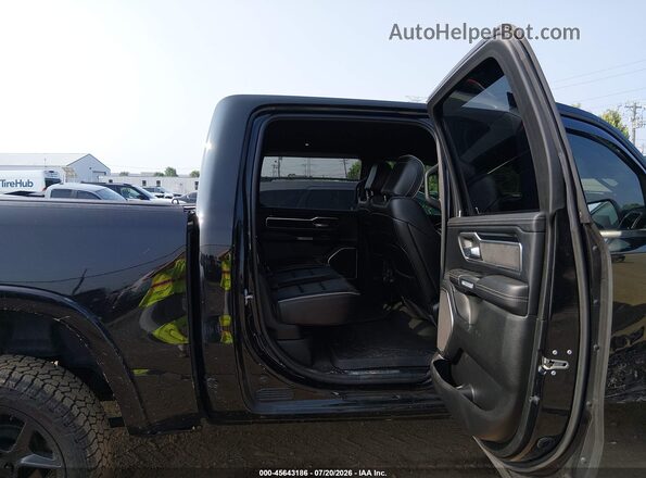 1C6SRFJT8MN568720 2021 RAM 1500 Black VIN sticker view
