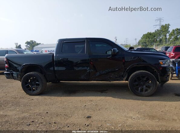 1C6SRFJT8MN568720 2021 RAM 1500 Black Rear interior view