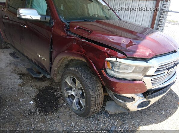 1C6SRFJT8MN793798 2021 RAM 1500 Бордовый Вид спереди