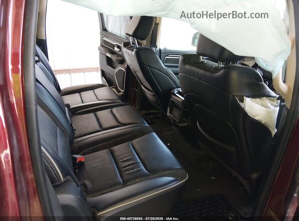 1C6SRFJT8MN793798 2021 RAM 1500 Бордовый Вид наклейки с VIN-кодом