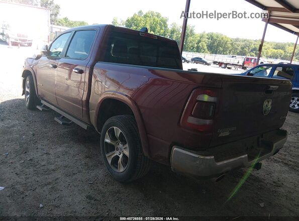 1C6SRFJT8MN793798 2021 RAM 1500 Бордовый Задняя левая четверть