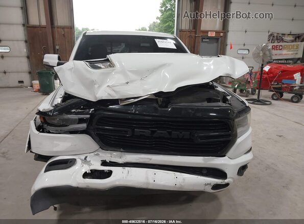 1C6SRFJTXLN237233 2020 RAM 1500 White Widok zestawu wskaźników