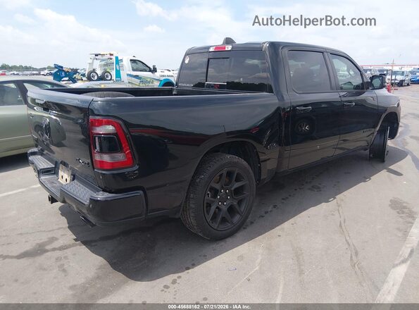 1C6SRFJTXRN150859 2024 RAM 1500 Черный Задняя правая четверть