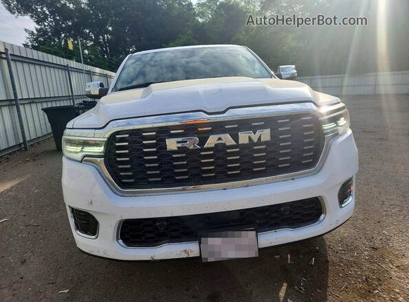 1C6SRFKP4SN702184 2025 RAM 1500 White Widok z przodu