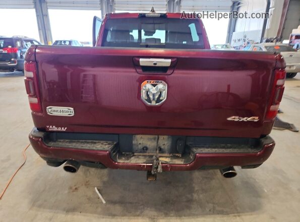 1C6SRFKT2NN175473 2022 RAM 1500 Maroon Հետևի տեսք