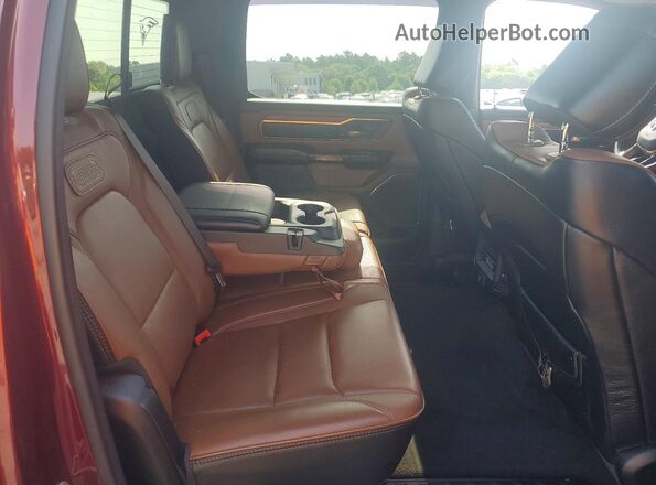 1C6SRFKT4NN459090 2022 RAM 1500 Red Rear seats view