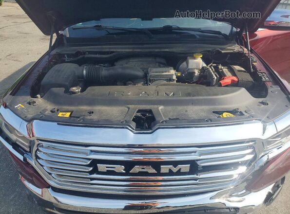 1C6SRFKT4NN459090 2022 RAM 1500 Red Rear interior view