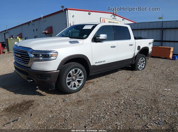 1C6SRFKT5KN898908 2019 RAM 1500 White Vista tres cuartos delantera izquierda