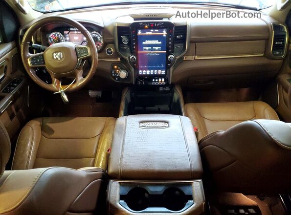 1C6SRFKT5LN212920 2020 RAM 1500 Синий Вид панели приборов