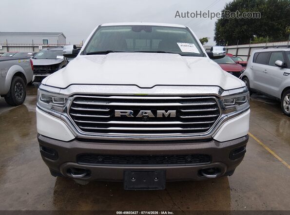 1C6SRFKT8LN136948 2020 RAM 1500 White Instrument cluster view
