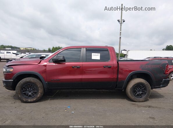 1C6SRFLP4SN583146 2025 RAM 1500 Maroon Панорамний вид салону 360°