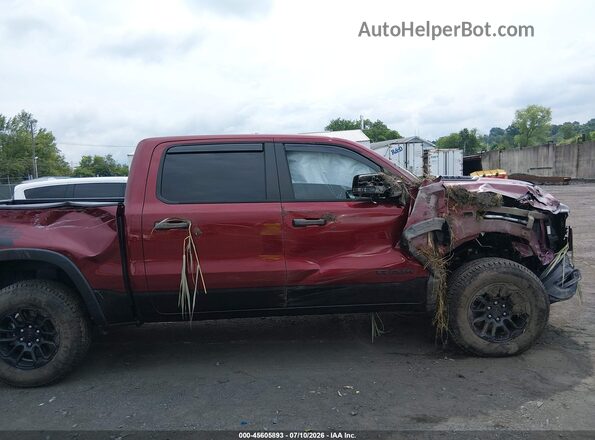 1C6SRFLP4SN583146 2025 RAM 1500 Maroon Вид задньої частини салону