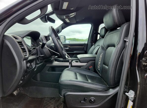 1C6SRFLT0LN381094 2020 RAM 1500 Black წინა სალონის ხედი