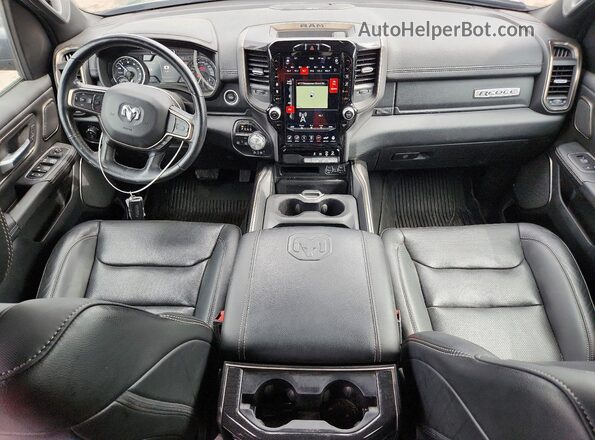 1C6SRFLT0LN381094 2020 RAM 1500 Black წინა პანელის ხედი