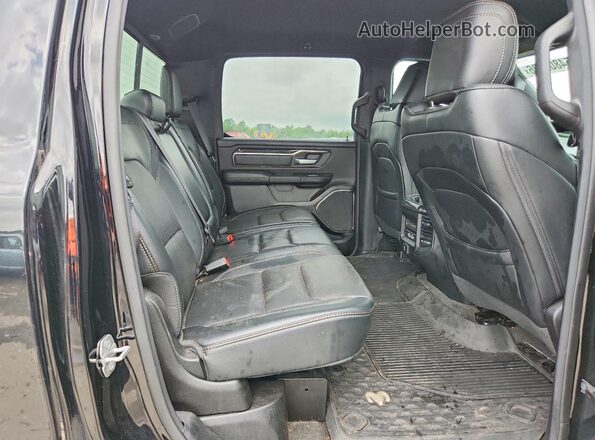 1C6SRFLT0LN381094 2020 RAM 1500 Black უკანა სავარძლების ხედი
