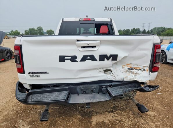 1C6SRFLT1KN615323 2019 RAM 1500 White უკანა ხედი