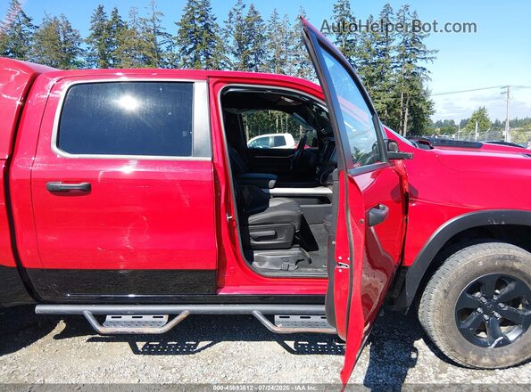 1C6SRFLT1MN763376 2021 RAM 1500 Red Vista interior delantera