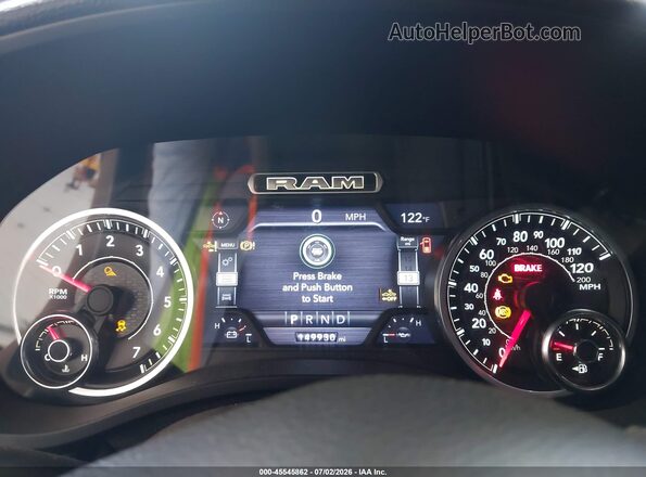 1C6SRFLT2KN763092 2019 RAM 1500 Black Вид задніх сидінь