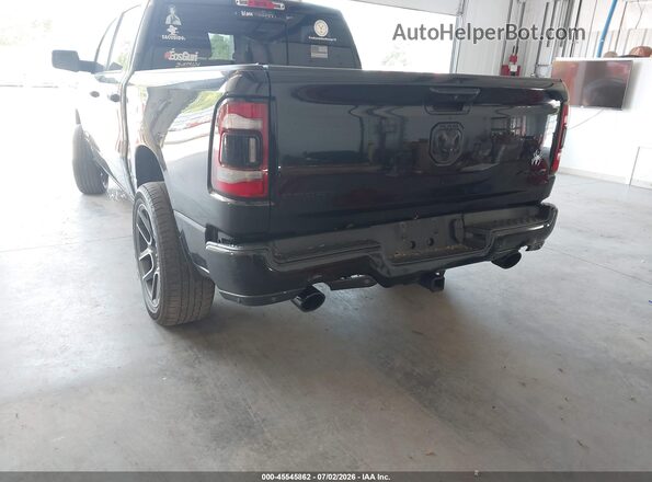 1C6SRFLT2KN763092 2019 RAM 1500 Black Вид спереду