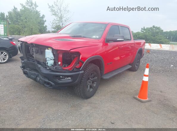 1C6SRFLT2NN100786 2022 RAM 1500 Red Vista tres cuartos delantera izquierda