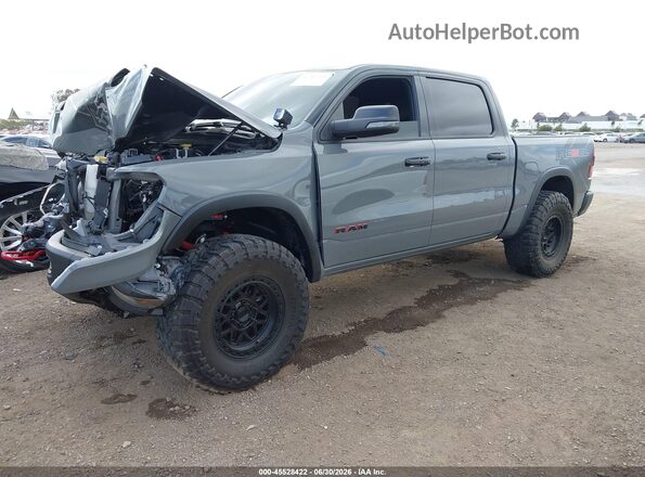 1C6SRFLT2PN694654 2023 RAM 1500 Серый Передняя левая четверть