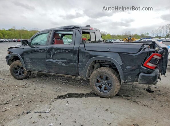 1C6SRFLT5KN778427 2019 RAM 1500 Black უკანა მარცხენა