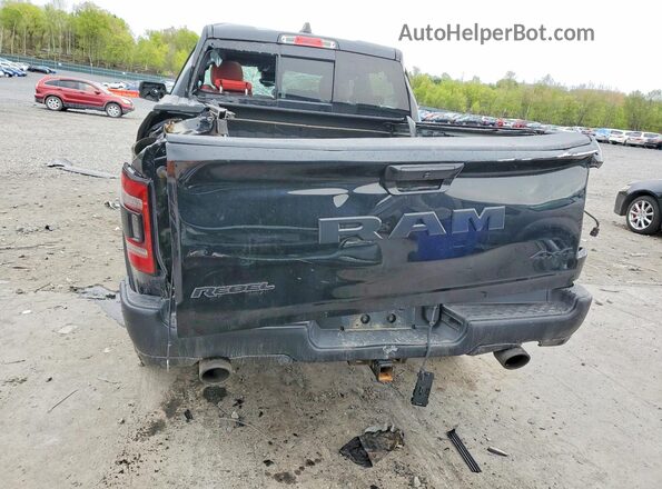 1C6SRFLT5KN778427 2019 RAM 1500 Black უკანა ხედი