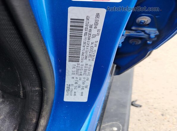 1C6SRFLT5LN310134 2020 RAM 1500 Blue ძრავის განყოფილების ხედი