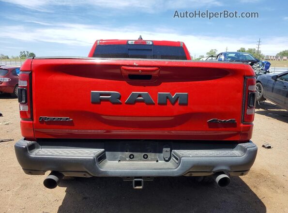 1C6SRFLT8KN534061 2019 RAM 1500 Red Widok z tyłu