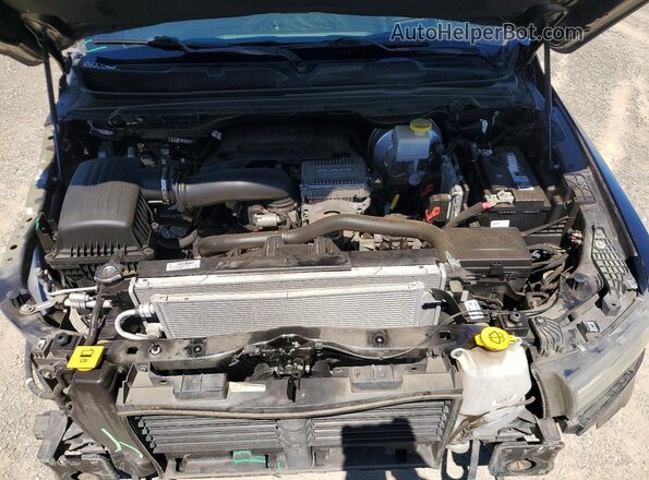 1C6SRFLTXMN760833 2021 RAM 1500 Gray Вид задньої частини салону