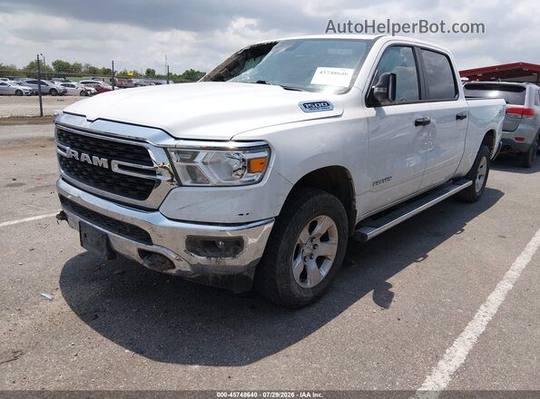 1C6SRFMT4PN518848 2023 RAM 1500 White Առջևի ձախ երեք քառորդ տեսարան