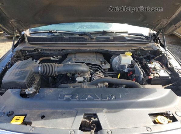 1C6SRFMT5MN663666 2021 RAM 1500 Gray Вид задньої частини салону