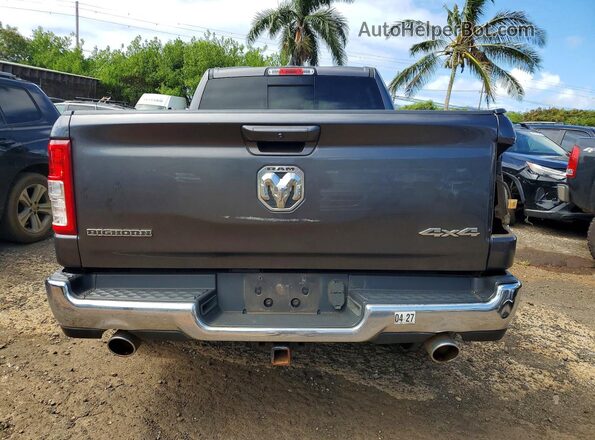 1C6SRFMT5MN663666 2021 RAM 1500 Gray Вид ззаду