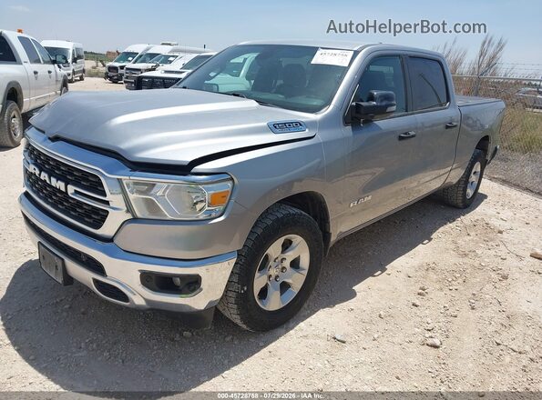 1C6SRFMT7PN593818 2023 RAM 1500 Silver Vista tres cuartos delantera izquierda