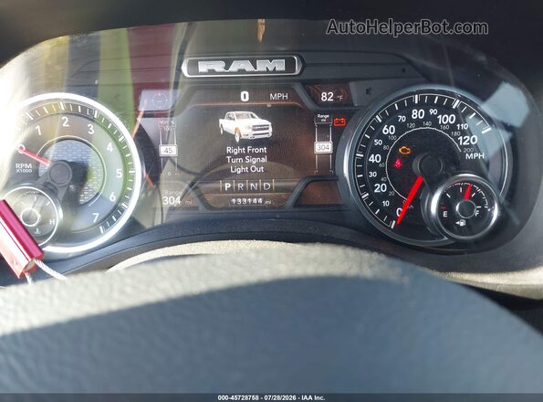 1C6SRFMT7PN593818 2023 RAM 1500 Silver Vista de los asientos traseros