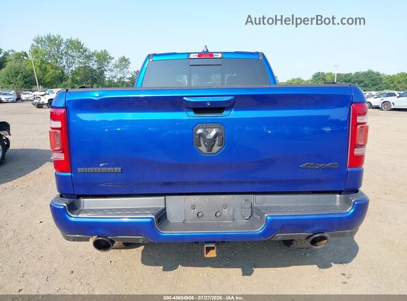1C6SRFMTXKN665507 2019 RAM 1500 Dark Blue 