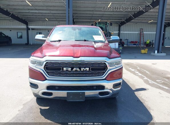 1C6SRFPT1KN559037 2019 RAM 1500 Red Вид щитка приладів
