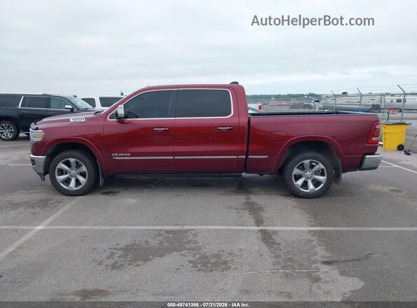 1C6SRFPTXKN672095 2019 RAM 1500 Maroon 360 interior view