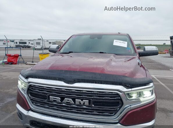 1C6SRFPTXKN672095 2019 RAM 1500 Maroon Front view