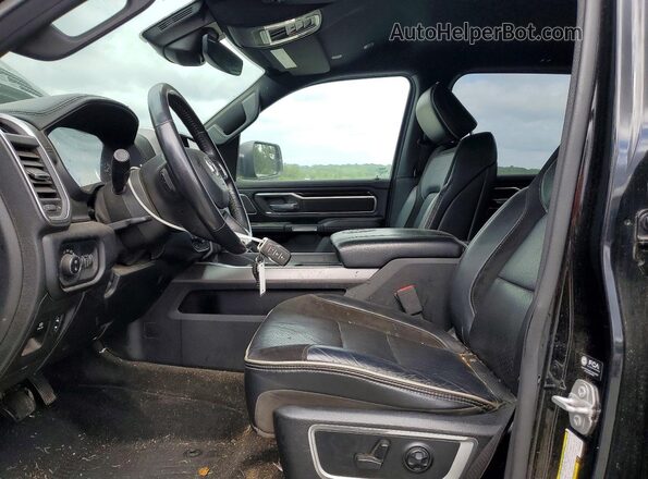 1C6SRFRT0MN654348 2021 RAM 1500 Black Front interior view