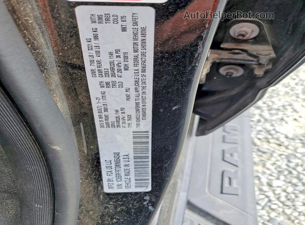1C6SRFRT0MN654348 2021 RAM 1500 Black Engine compartment view