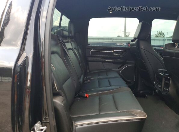 1C6SRFRT2NN342775 2022 RAM 1500 Black Rear seats view