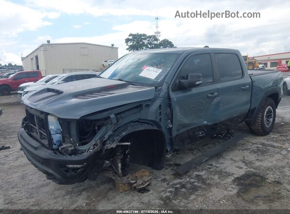 1C6SRFU92MN901056 2021 RAM 1500 Dark Blue Front view