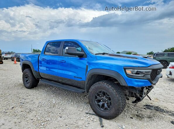 1C6SRFU95MN685106 2021 RAM 1500 Blue Передня права чверть