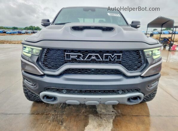 1C6SRFU97MN717134 2021 RAM 1500 Gray Front view