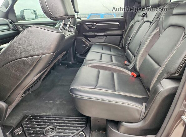 1C6SRFU97MN717134 2021 RAM 1500 Gray Rear seats view