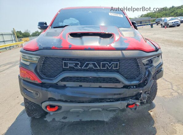 1C6SRFU98NN217159 2022 RAM 1500 Red Front view